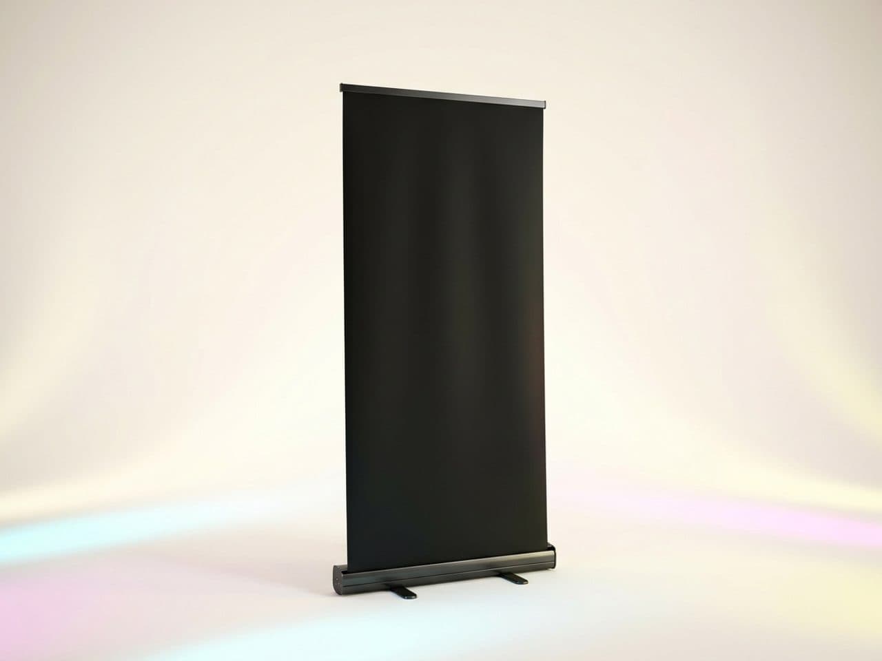 Black Stand Retractable Banner