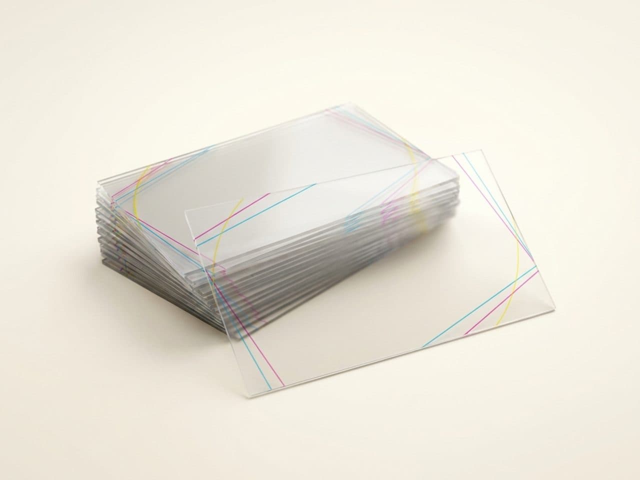 Clear Plastic Business Cards