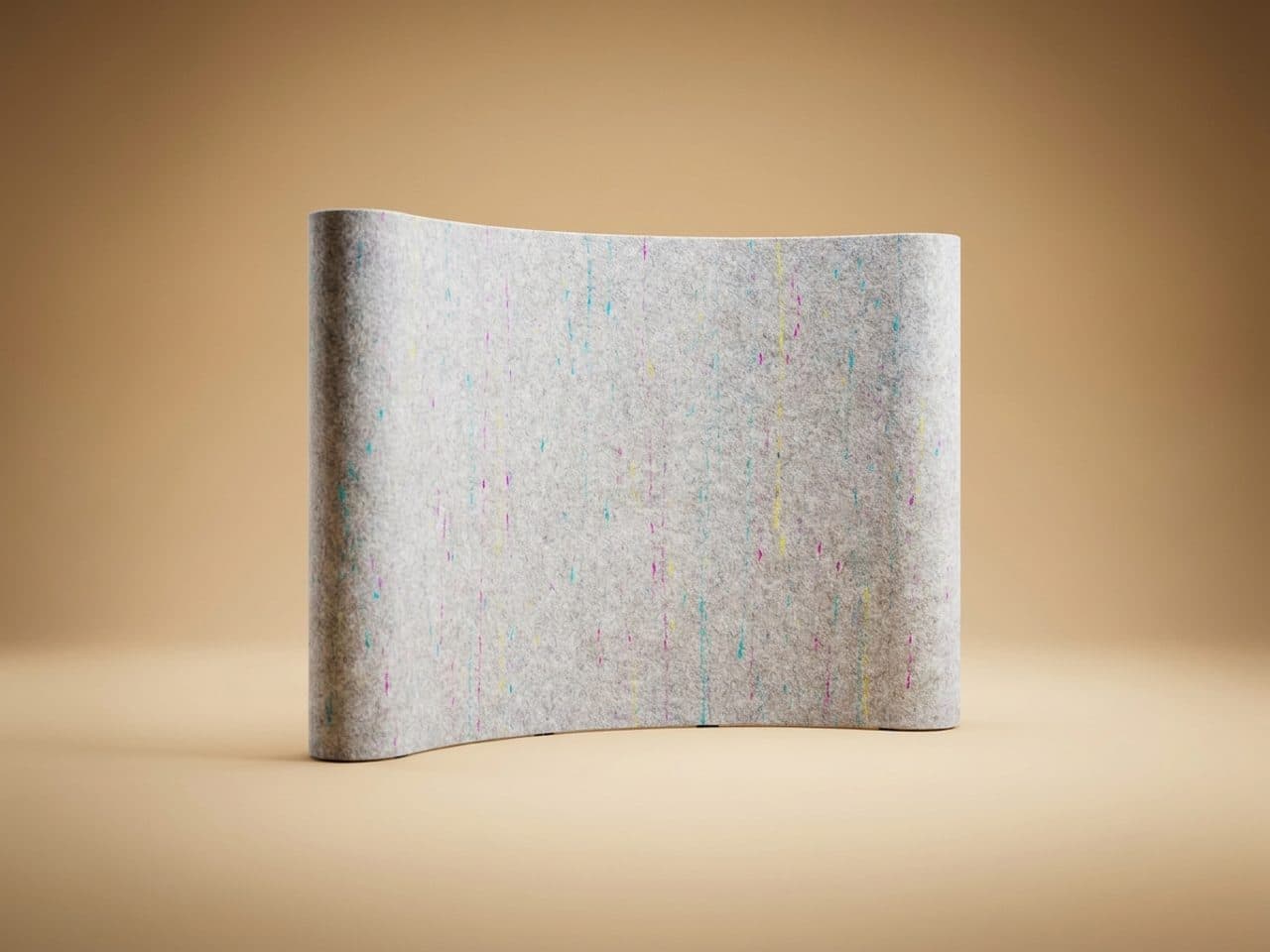 Curve Velcro Fabric Display