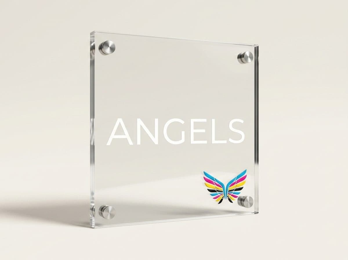 Acrylic Standoff Sign