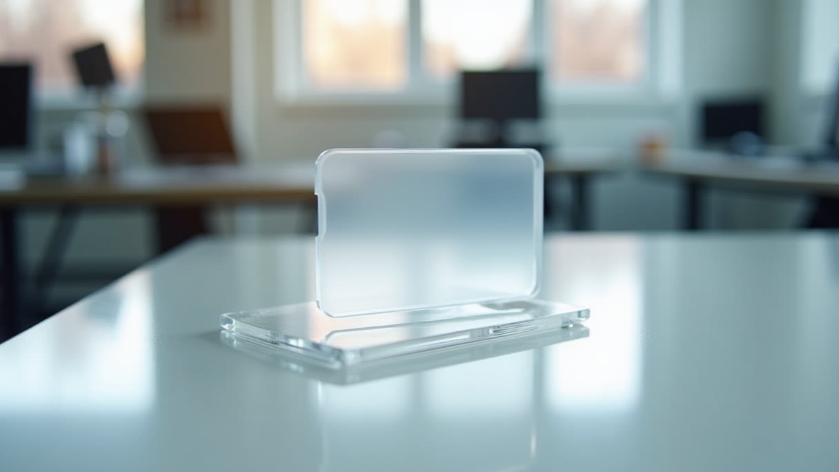 Clear Business Cards: What Actually Prints on Transparent Plastic