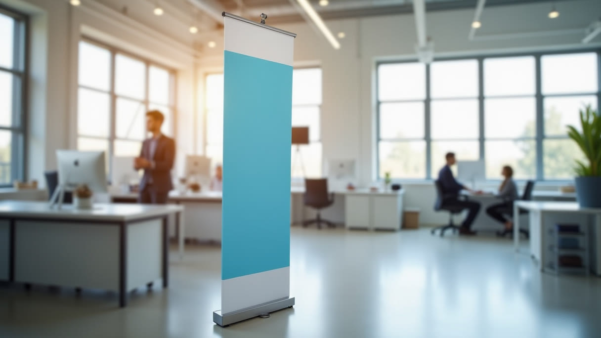 Double Sided Retractable Banners in Los Angeles: When the Second Face Is Worth It