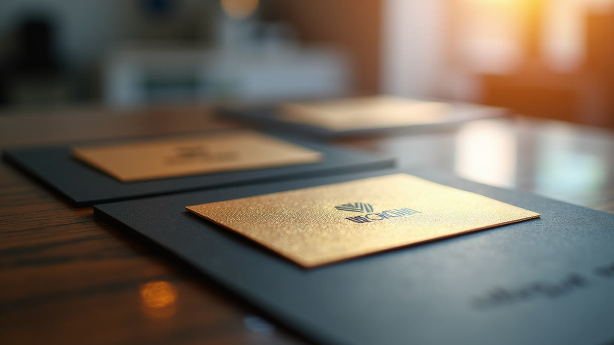 Foil Business Cards in Los Angeles: What the Shine Actually Costs and How to Design for It