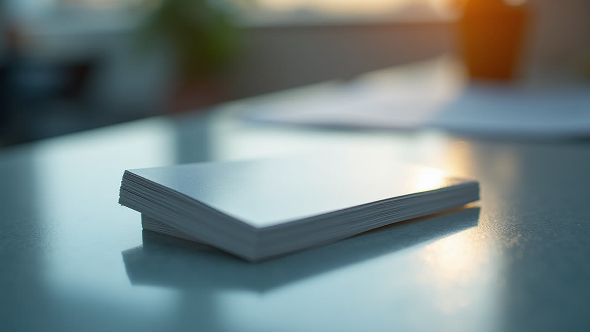 Laminated Business Cards in Los Angeles: Film, Finish and the Edge Nobody Looks At