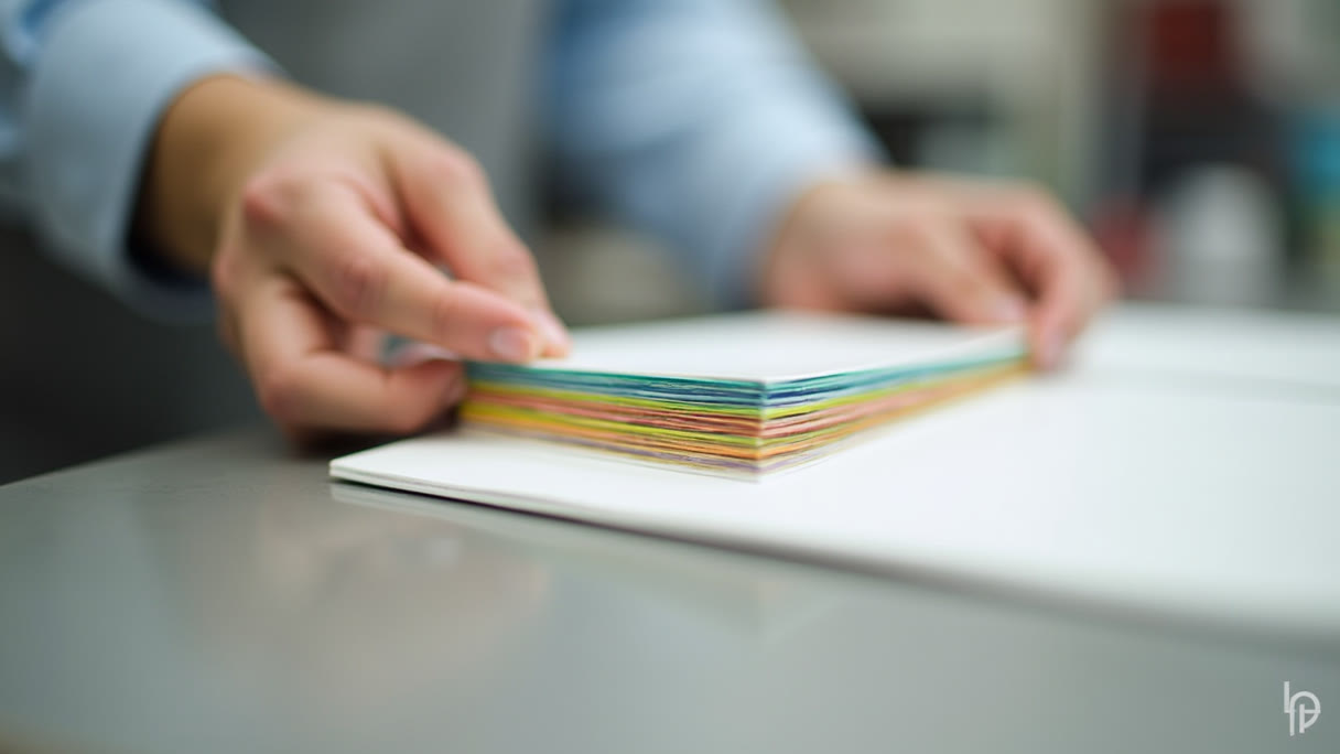 Painted Edge Cards in Los Angeles: Stock Thickness, Edge Color and What Goes Wrong