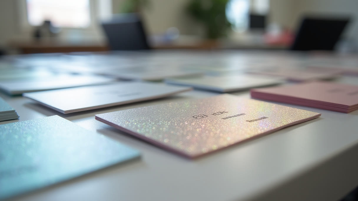 Pearl Business Cards in Los Angeles: How the Shimmer Works and Which Artwork Survives It