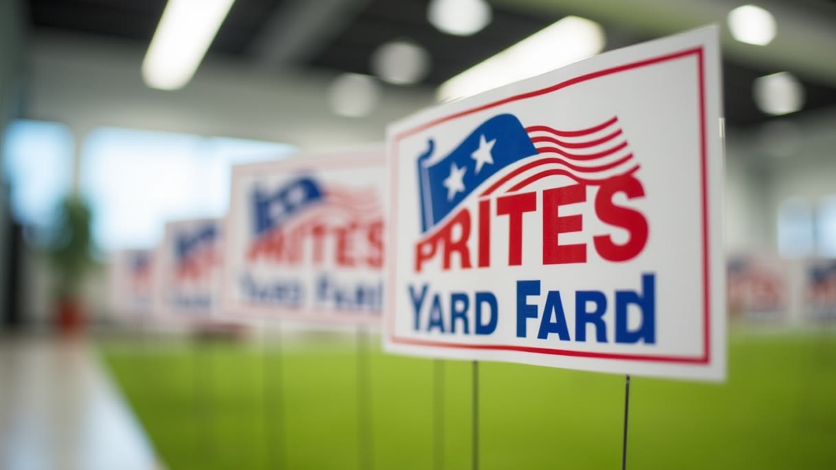Political Yard Signs in Los Angeles: Flutes, Placement Rules and the Signs That Disappear