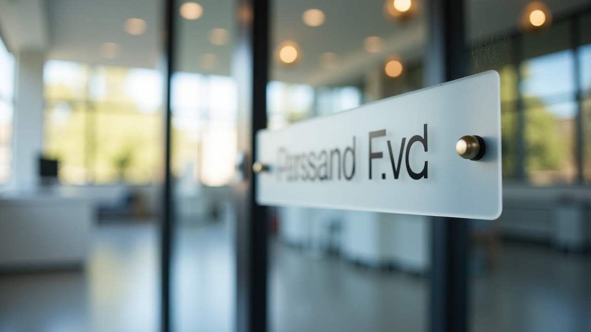 Signage and Front Signs in Encino: Boulevard Frontage, Suite Doors and the Back Entrance