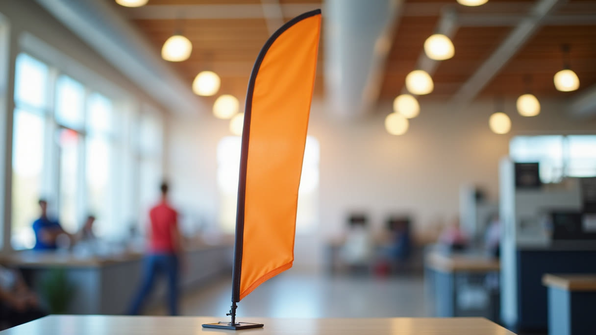 Teardrop Flags in Los Angeles: Wind, Bases, and Why Half of Them Are Face-Down by Friday
