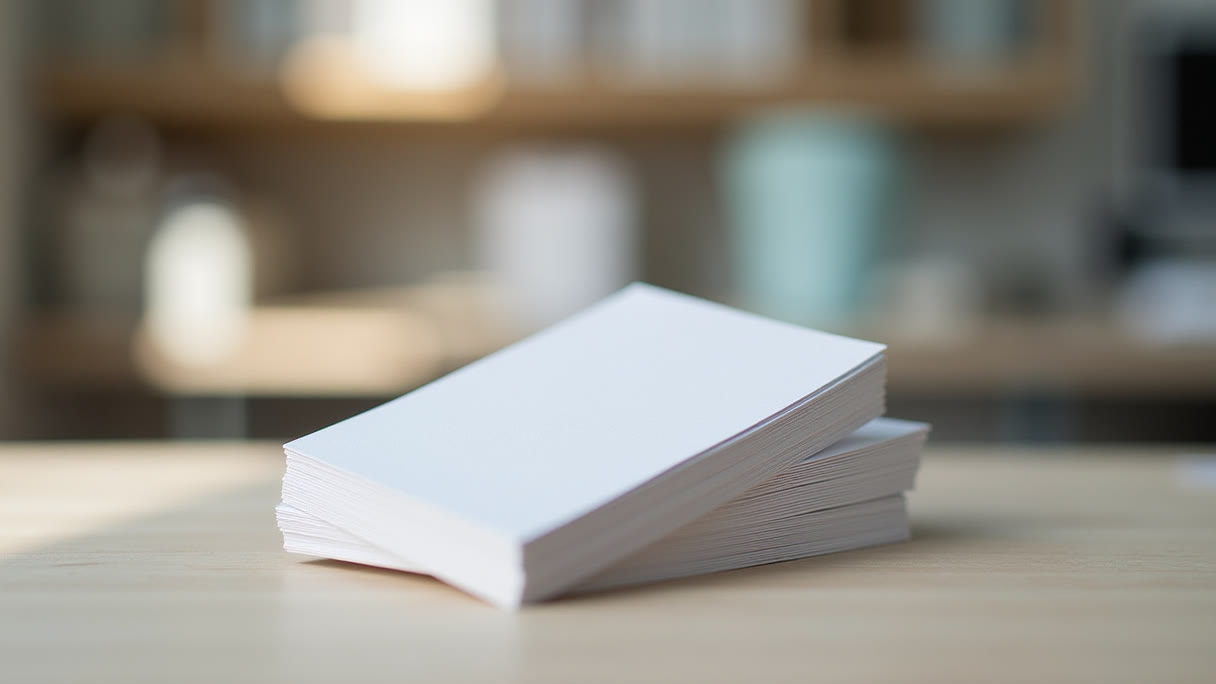 Uncoated Business Cards in Los Angeles: What Happens When Ink Meets Paper Instead of Plastic