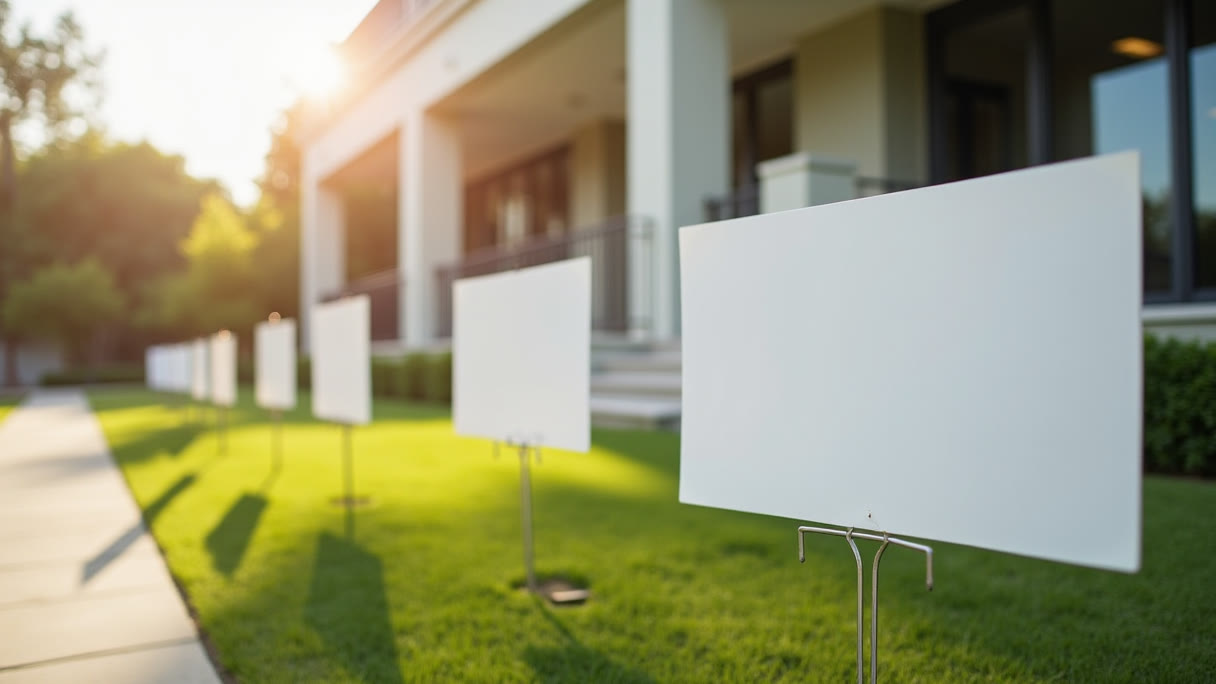 Yard Signs in Los Angeles: What Actually Decides Whether Yours Works