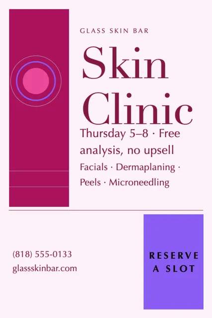 Nine-square grid a frame signs template in the Beauty & spa palette