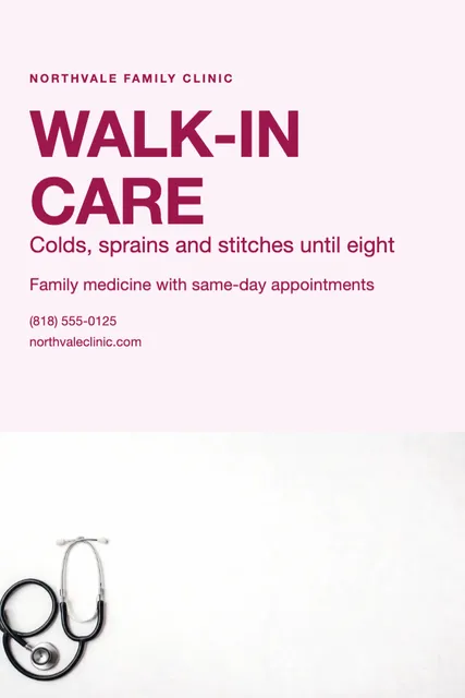Hard split a frame signs template in the Childcare palette