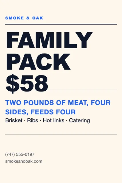 Rule stack a frame signs template in the Food delivery palette
