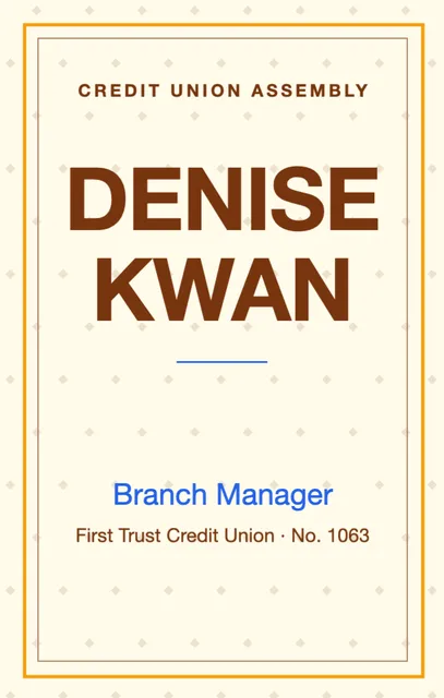 Inset frame badges template in the Coworking palette