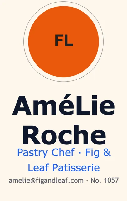 Orbit badges template in the Food delivery palette