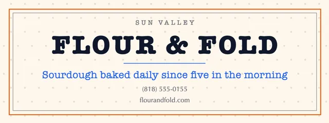 Inset frame banners template in the Food delivery palette