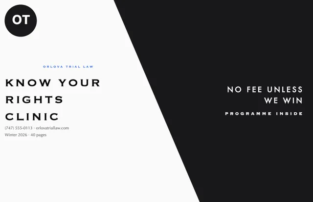 Diagonal split booklets template in the Personal brand palette