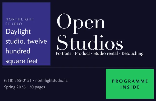 Nine-square grid booklets template in the Music & nightlife palette