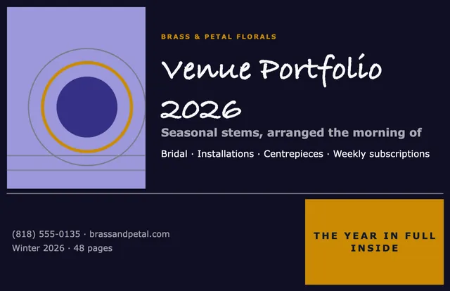 Nine-square grid booklets template in the Theatre & cinema palette