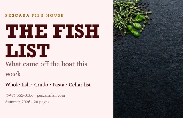 Saddle-Stitch Booklets template preview