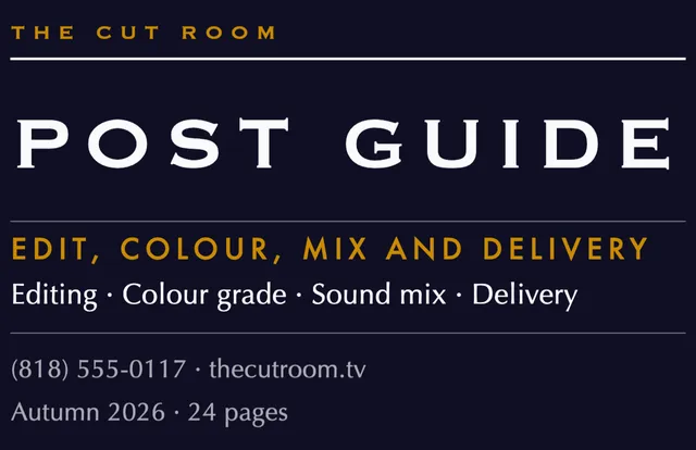 Rule stack booklets template in the Theatre & cinema palette