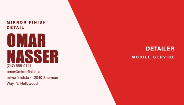 Diagonal split business cards template in the Sports club palette