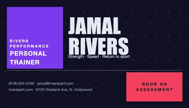 Nine-square grid business cards template in the Gaming / esports palette