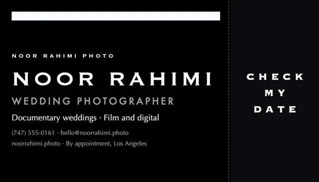 Ticket stub business cards template in the Photography studio palette