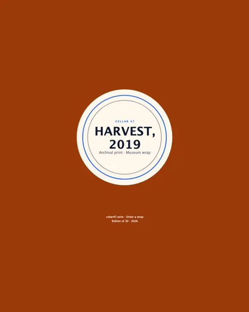 Haloed badge canvas prints template in the Food delivery palette