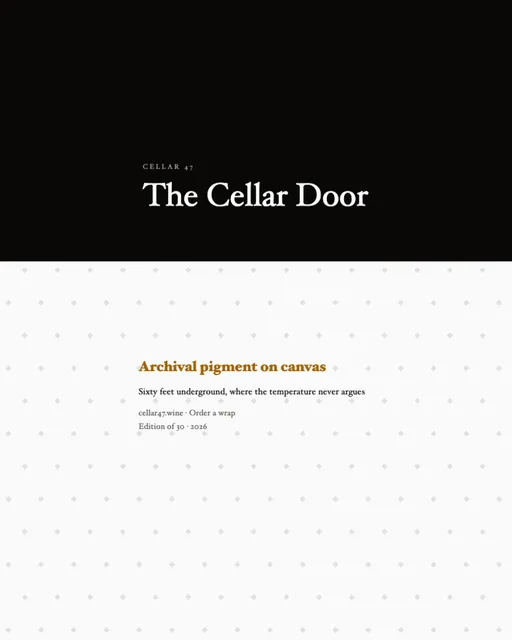 Accent band canvas prints template in the Luxury retail palette