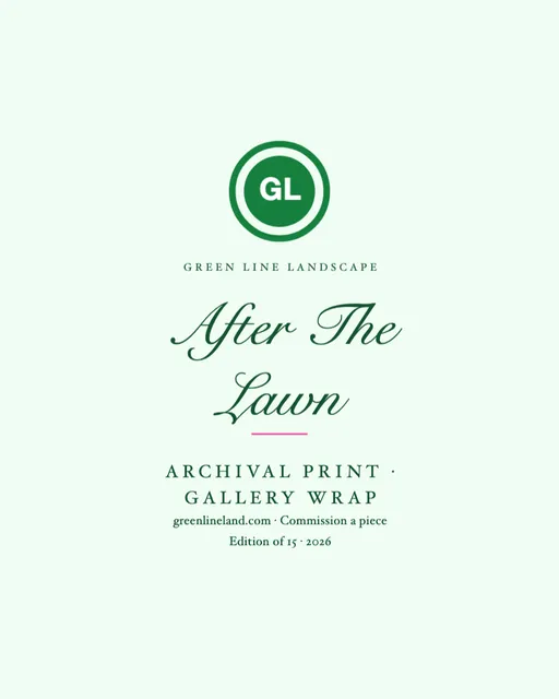 Centred lockup canvas prints template in the Florist & plants palette