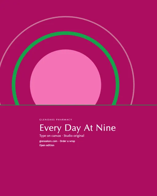 Full plate canvas prints template in the Childcare palette