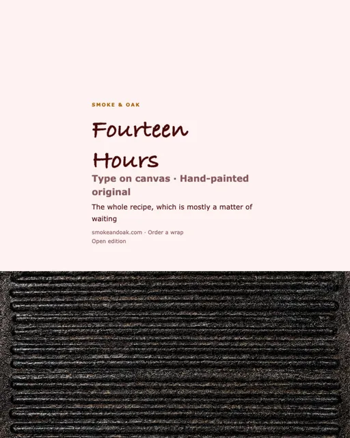 Hard split canvas prints template in the Restaurant palette