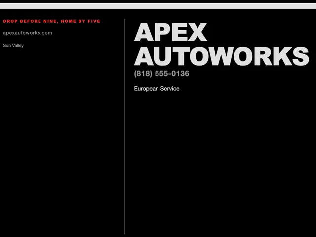Index column car magnets template in the Security & tech palette