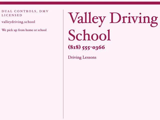 Index column car magnets template in the Childcare palette