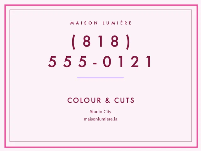 Inset frame car magnets template in the Beauty & spa palette