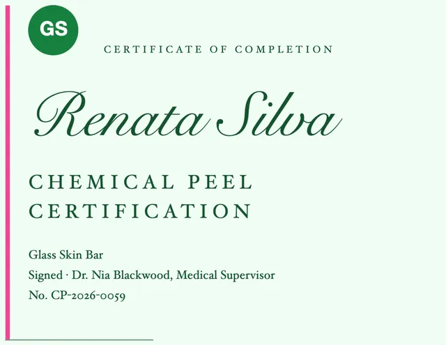 Leading edge certificates template in the Florist & plants palette