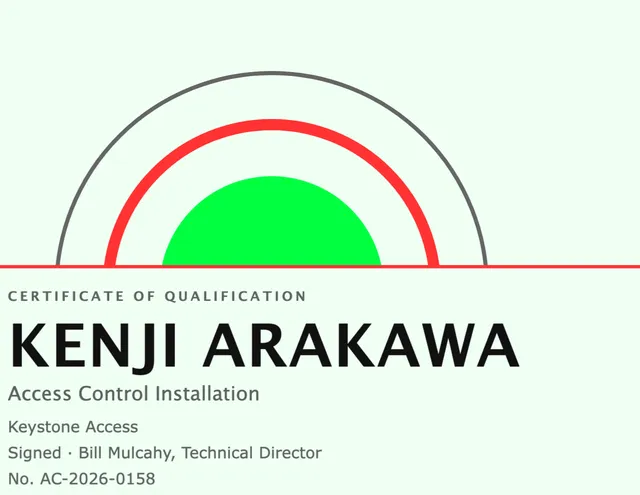 Full plate certificates template in the Security & tech palette