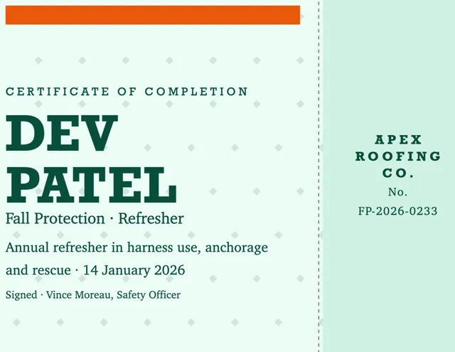 Ticket stub certificates template in the Retail confident palette