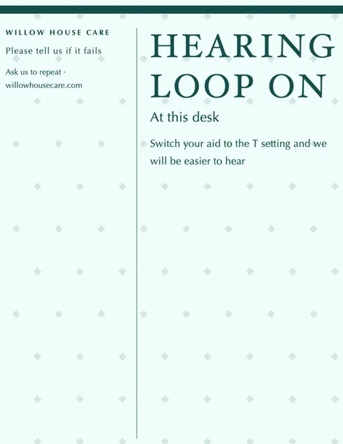 Index column countertop displays template in the Medical clinic palette