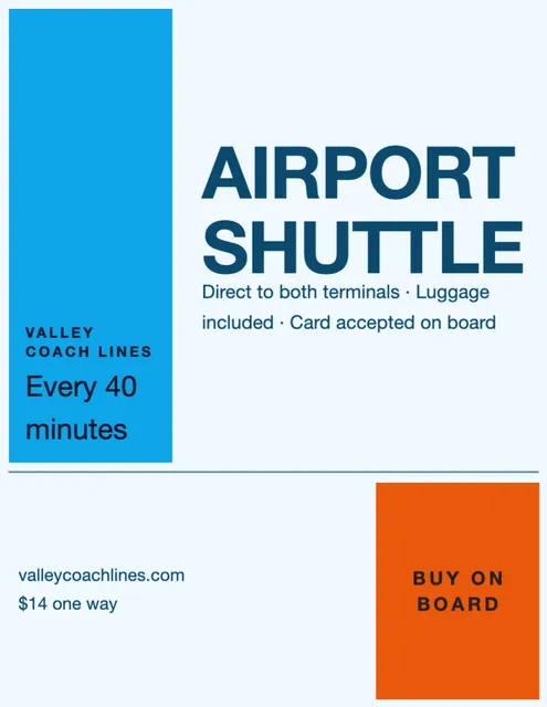 Nine-square grid countertop displays template in the Travel agency palette