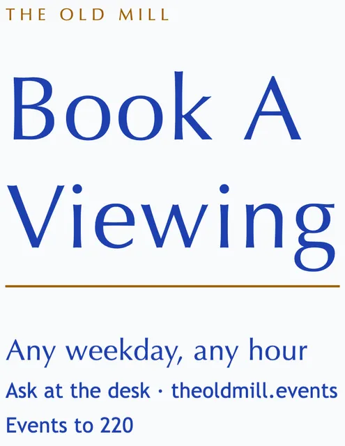 Type poster countertop displays template in the Hotel palette