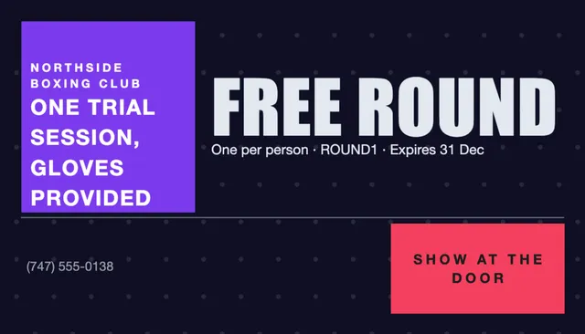 Nine-square grid coupon cards template in the Gaming / esports palette