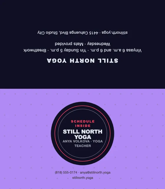 Haloed badge folded business cards template in the Gaming / esports palette
