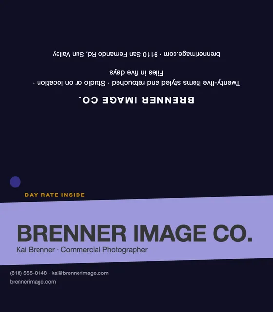 Chevron folded business cards template in the Theatre & cinema palette