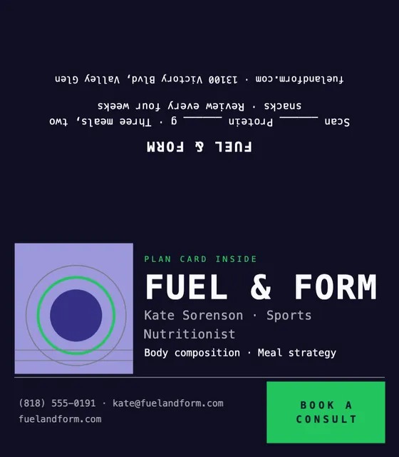 Nine-square grid folded business cards template in the Music & nightlife palette