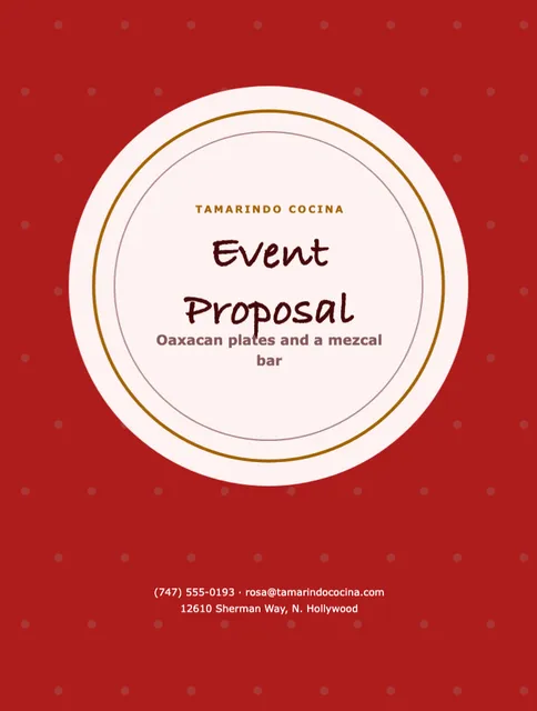 Haloed badge folders template in the Restaurant palette