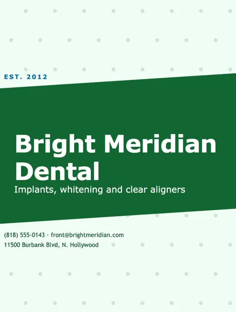 Chevron folders template in the Pharmacy palette