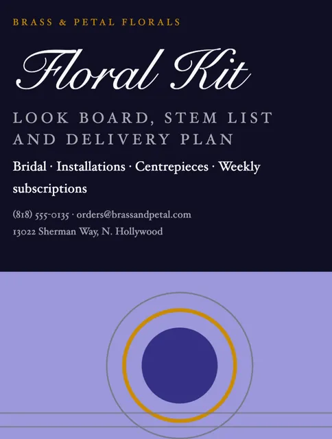 Hard split folders template in the Theatre & cinema palette